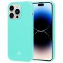 Goospery лъскав кейс от мека пластмаса за iPhone 14 Pro Max - тюркоазен