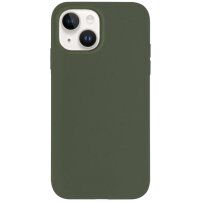 Матиран екологично разградим кейс за iPhone 14 Plus - цвят маслина