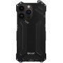 R-Just изключително устойчив метален "Armor" кейс за iPhone 14 Pro - черен