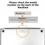 Матово покритие за MacBook Air 13" (A1237 / A1304 / A1369 / A1466) - златно-зелена