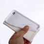 Флип калъф за iPhone 5 / 5S / SE (2016) - бял мрамор