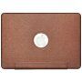 Кожен калъф за MacBook Pro 14" (A2442) - кафяв