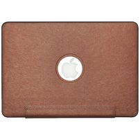 Кожен калъф за MacBook Pro 14" (A2442) - кафяв