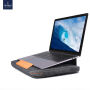Мултифункционална чанта със стойка за MacBook 12" - сива