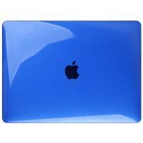 Лъскав прозрачен кейс за MacBook Pro 14" (A2442 / A2779 / A2918 / A2992 / A3112 / A3185 / A3401 / A3434) - тъмносин