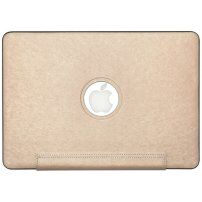 Кожен калъф за MacBook Pro 16" (A2485) - златен