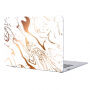 Матово покритие за MacBook Air 13" (A1237 / A1304 / A1369 / A1466) - бяло-златна