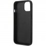 Karl Lagerfeld Glitter Flakes Ikonik блестящ кейс за iPhone 14 - черен