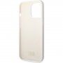 Karl Lagerfeld Choupette NFT силиконов кейс за iPhone 13 Pro Max - бял