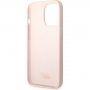 Karl Lagerfeld Choupette NFT силиконов кейс за iPhone 13 Pro Max - розов