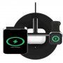 BELKIN BOOST CHARGE PRO 3в1 стойка за зареждане 15W с MagSafe - черна