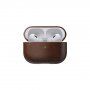 Nomad Leather кожен калъф за AirPods Pro 2 (2022) - тъмнокафяв