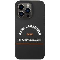 Karl Lagerfeld Rue St. Guillaume кейс за iPhone 14 Pro Max - черен