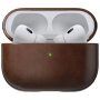 Nomad Leather кожен калъф за AirPods Pro 2 (2022) - тъмнокафяв