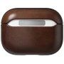 Nomad Leather кожен калъф за AirPods Pro 2 (2022) - тъмнокафяв