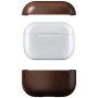 Nomad Leather кожен калъф за AirPods Pro 2 (2022) - тъмнокафяв