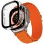 PanzerGlass™ Full Protection калъф със закалено стъкло за Apple Watch Ultra 49mm - прозрачно