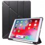Калъф с оригами стойка и място за Apple Pencil за iPad 10,2" (2019-2021) / Air 3 (2019) / Pro 10,5" - черен
