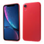 Изключително тънък пластмасов кейс за iPhone XR - червена