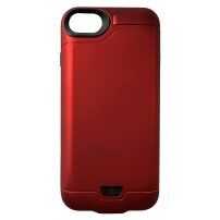 Кейс с външна батерия за iPhone 6 / 6S / 7 / 8 / SE (2020/2022) - 5 000 mAh - червен