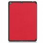 Калъф от PU кожа с място за Apple Pencil и функция събуждане / сън за iPad 10,2" (2019-2021) - червен