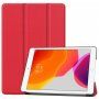 Калъф от PU кожа с функция събуждане / сън за iPad 10,2" (2019-2021) - червен