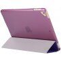 Копринен калъф с функция събуждане / сън за iPad 10,2" (2019-2021) / Air 3 (2019) / Pro 10,5" - лилаво