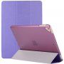 Копринен калъф с функция събуждане / сън за iPad 10,2" (2019-2021) / Air 3 (2019) / Pro 10,5" - лилаво