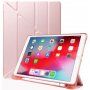 Калъф с оригами стойка и място за Apple Pencil за iPad 10,2" (2019-2021) / Air 3 (2019) / Pro 10,5" - розов