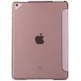 Копринен калъф с функция събуждане / сън за iPad 10,2" (2019-2021) / Air 3 (2019) / Pro 10,5" - светло розово