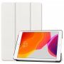 Калъф от PU кожа с функция събуждане / сън за iPad 10,2" (2019-2021) - бял