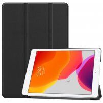 Калъф от PU кожа с функция събуждане / сън за iPad Air 3 (2019) / Pro 10,5" - черен