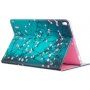Калъф с място за карти за iPad 10,2" (2019-2021) / Air 3 (2019) / Pro 10,5" - дървета и цветя