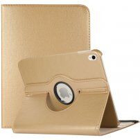Въртящ се 360° защитен калъф за iPad 10,2" (2019-2021) / Air 3 (2019) / Pro 10,5" - златен