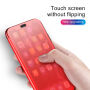 BASEUS флип калъф за iPhone XR - червена