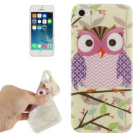 Защитен кейс за Apple iPhone 5 / 5S / SE (2016) - сова 2