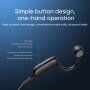 JOYROOM JR-X2 спортни безжични слушалки Bone Conduction за Apple устройства - черна