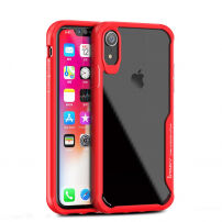 IPAKY хибриден кейс за iPhone XR - червена