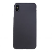 Изключително тънък пластмасов кейс за iPhone XS Max - черна