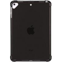 Прозрачен кейс с подсилени ъгли за iPad 9,7" (2017/2018) / Air 1 / 2 / Pro 9,7" - черен