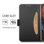 Флип калъф със стойка за iPhone XS Max - черна