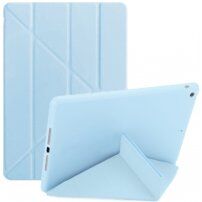 Калъф със оригами стойка за iPad 9,7" (2017/2018) / Air 1 / 2 / Pro 9,7" - син