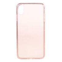 Кейс от мека пластмаса за iPhone XS Max - розова