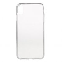 Кейс от мека пластмаса за iPhone XS Max - сива