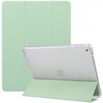 Смарт калъф със стойка и място за Apple Pencil за iPad 9,7" (2017/2018) / Air 1 / 2 / Pro 9,7" - светло зелено