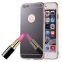 Огледален защитен калъф за iPhone 6 / 6S - черен