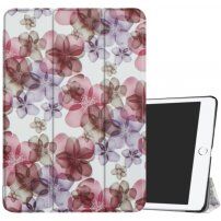 Калъф с функция за сън / събуждане за iPad 9,7" (2017/2018) - цветя