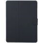 Калъф от PU кожа със стойка и място за Apple Pencil за iPad 9,7" (2017/2018) / Air 1 / 2 / Pro 9,7" - тъмносиво
