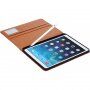 Калъф тип портмоне с място за Apple Pencil и карти за iPad 9,7" (2017/2018) / Air 1 / 2 / Pro 9,7" - винено червен