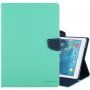 GOOSPERY калъф с полирано покритие за iPad 9,7" (2017/2018) / Air - тюркоаз